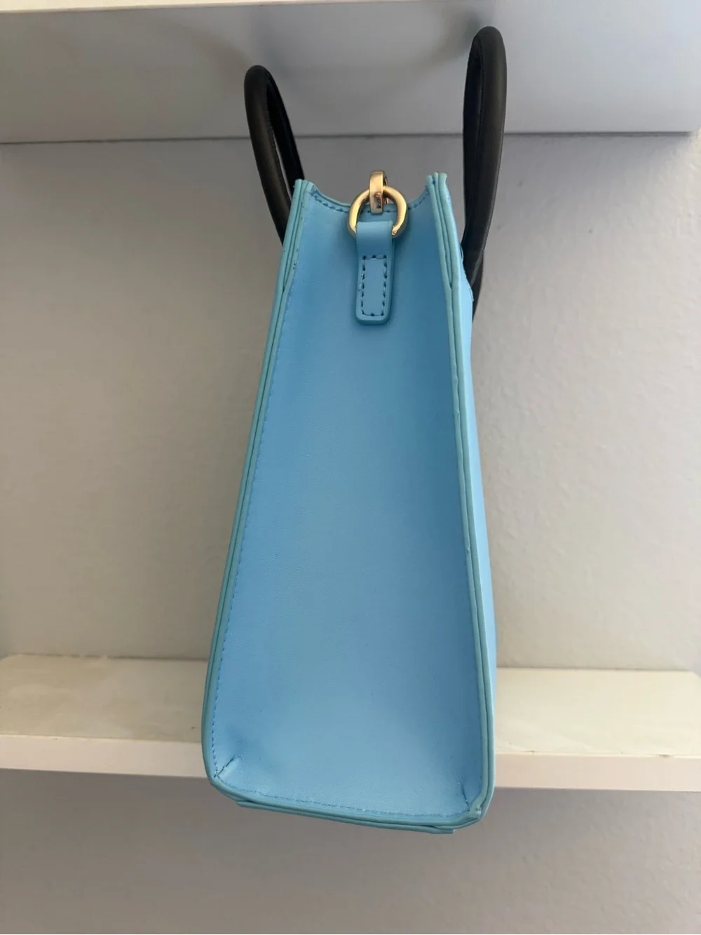 Fred Segal X Powerpuff Girls Bubbles Mini Tote Bag in Light Blue Retail: $180